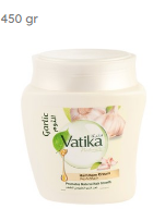 Vatika Hair Conditioner Cream with Garlic Extract for Weak Hair