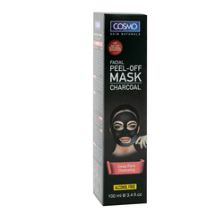 Cosmo Charcoal Deep Pore Cleansing Facial Peel-Off Mask - alcohol free 100 ml