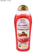 Ever Pure Moisturizing Creamy Body Wash Strawberry Pound Cake Scent for Sensitive Skin - parabens free, sulfate free, animal testing free 650 ml