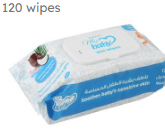 My Baby Wet Wipes Coconut Scent - alcohol free, parabens free