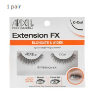 Ardell Extension Fx Eye Elongating & Widening Lashes C Curl 1 pair