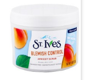 St. Ives Blemish Control Facial Scrub with Apricot - parabens free 283 gr