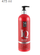 Salon Grafix Hair IQ Nourishing Shampoo with Hyaluronic Acid, Hibiscus Extract & Biotin for All Hair Types