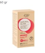 Eva Skin Care Natural Glow Powder Soft 48H Lightening Roll-On Deodorant with Vitamins, Grapefruit & Licorice Extract - aluminum free, parabens free, alcohol free