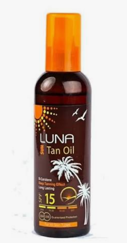 LUNA SUN TAN OIL SPF15 200 ML